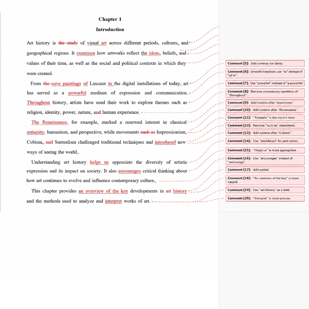 UK Proofreaders - Samples